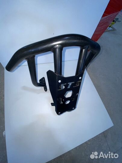 AC-F-BMP-usil-blck-STS Бампер перед STS-snowmobile