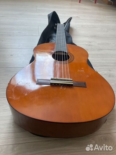 Гитара yamaha c40 с чехлом