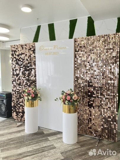 Фотозона для свадьбы