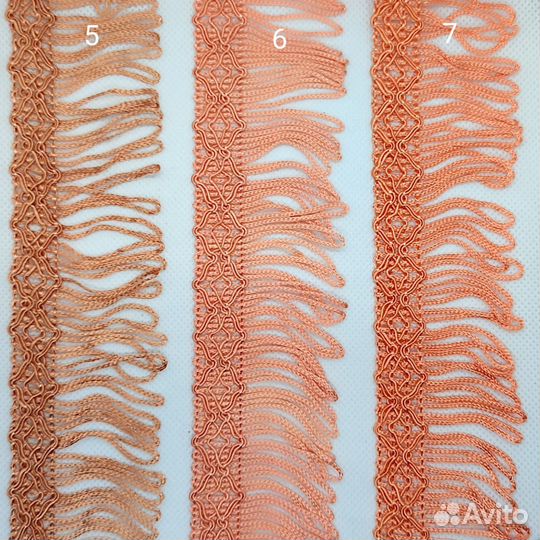 Бахрома 32 оттенка декоративная