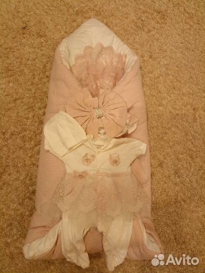 Конверт на выписку для девочки