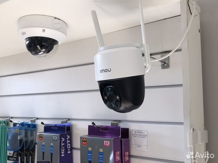 Видеокамера поворотная wi-fi