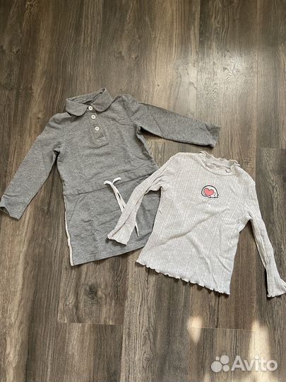 Фирменные вещи пакетом на девочку 92 98