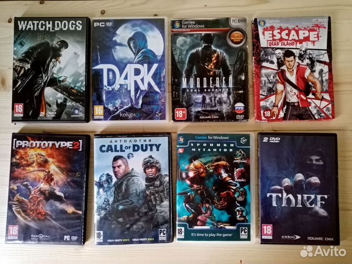 Игровые диски на пк