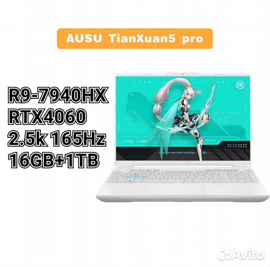 Игровой ноутбук Asus TianXuan5 pro R9-7940HX