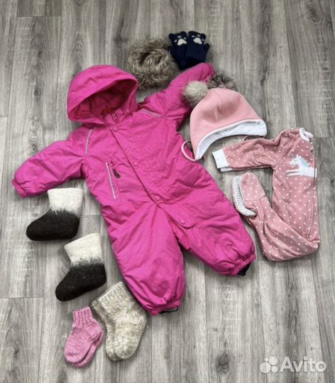 Зимний комбинезон reima 80