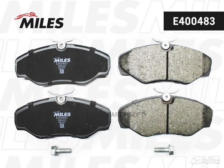 Miles E400483 Колодки тормозные opel vivaro/renaul