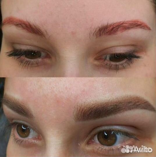 Перманентный макияж бровей, губ, век