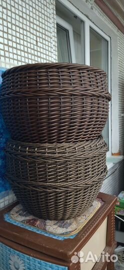 Кашпо из ротанга 20 литров