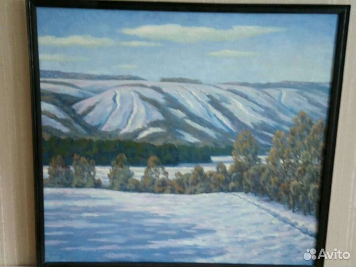 Картина маслом на холсте.Художник Федоров Б.Д