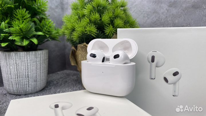 Airpods 3 гарантия + чехол