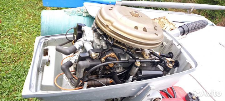 Плм бельгийский, evinrude 4,5 лс, 2х цилиндр