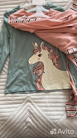 Набор лонгслив для девочки C&A 140 размер