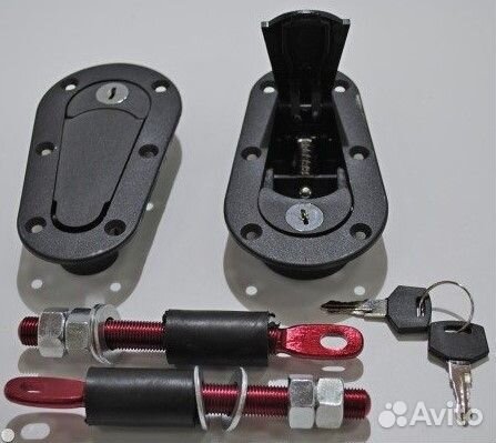 Замки капотные D1 с замком