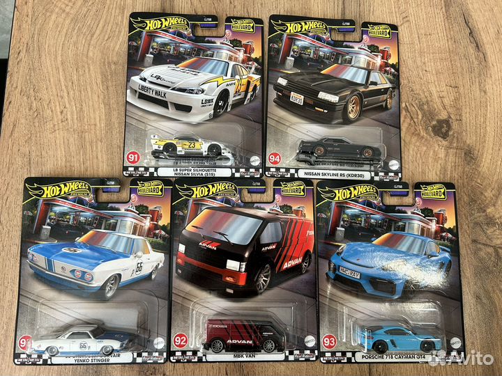 Hot wheels premium boulevard 91-95