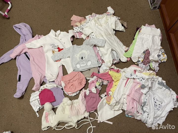 Вещи пакетом на девочку