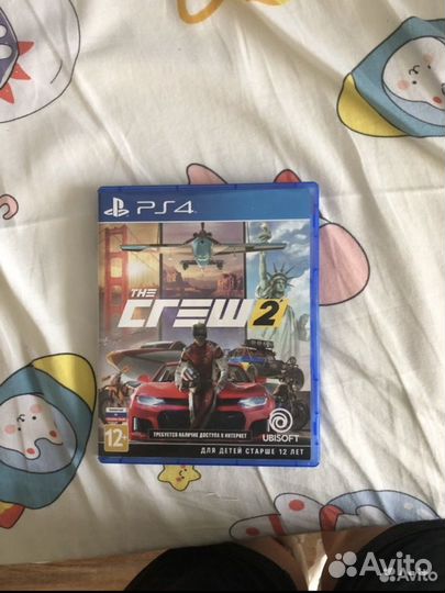 Диски на Ps4 The crew 2