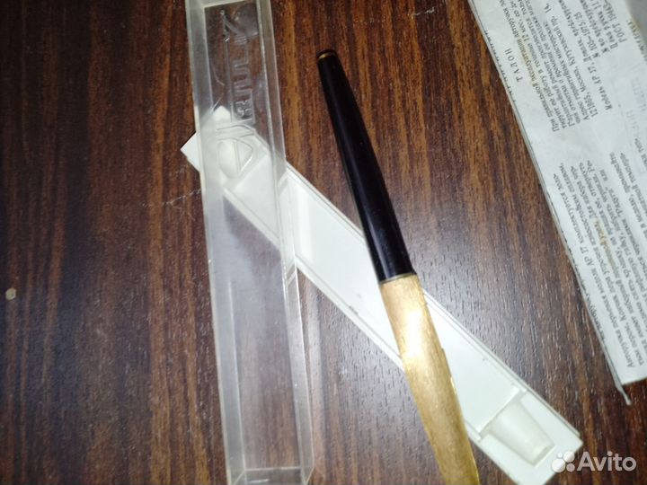 Ручка перьевая СССР с золотым пером