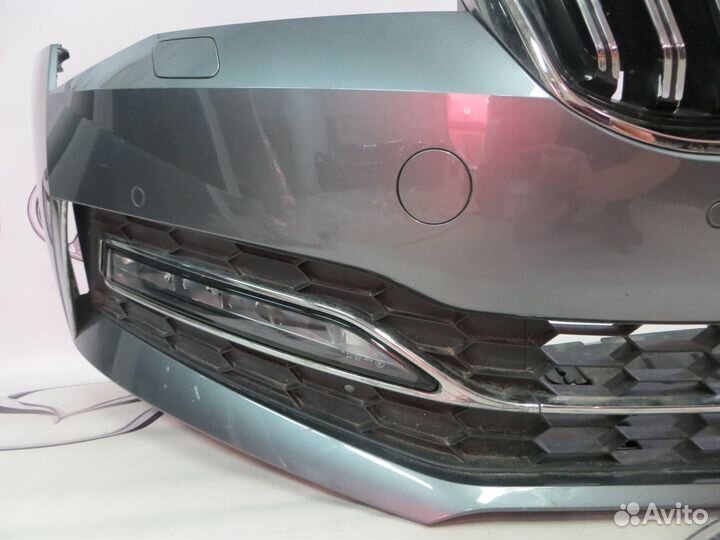 Бампер передний в сборе Skoda Superb 3