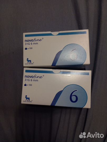 Иглы новофайн 6 мм