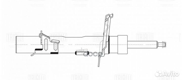 Амортизатор для а/м Ford Focus III (11) после