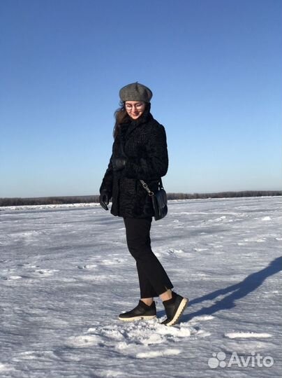 Шуба из каракульчи