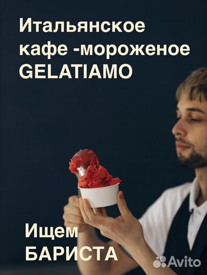 Бариста 100 lvl Gelatiamo