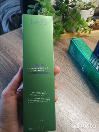 Краска для волос капус / шампунь для блондинок