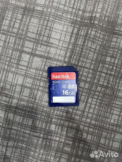 Карта памяти sdhc 16 GB