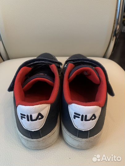 Кожаные кроссовки Fila 34