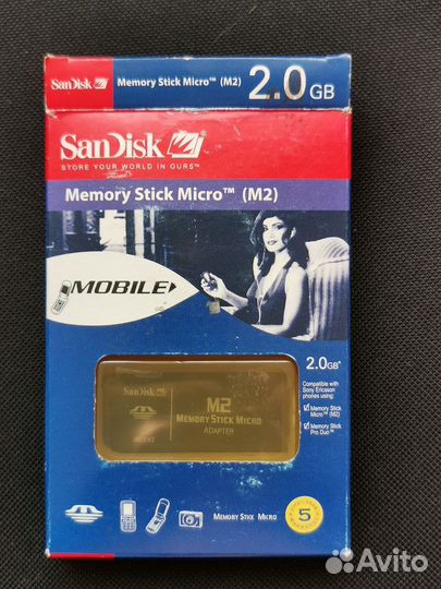 Карта памяти Memory Stick Micro (M2)