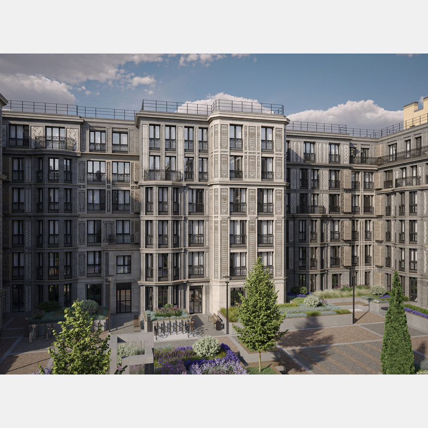 3-к. квартира, 72,7 м², 5/7 эт.