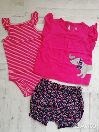 Carter's Комплект новый 18м