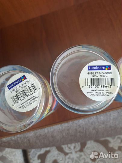 Стаканы с рисунком