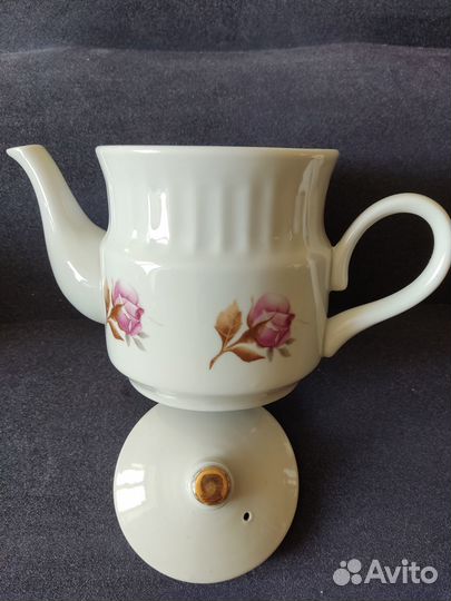 Чайник заварочный фарфоровый СССР, новый