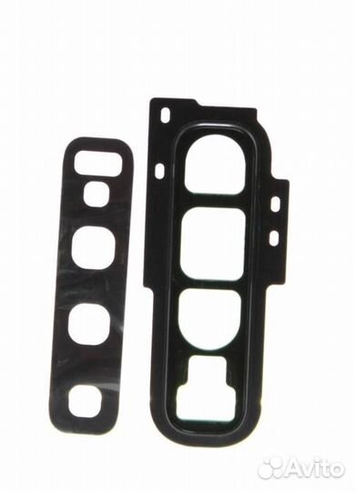 Стекло камеры для Samsung G973F S10 (черное) (комп