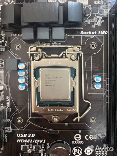 Комплект lga 1150 i7/8gb