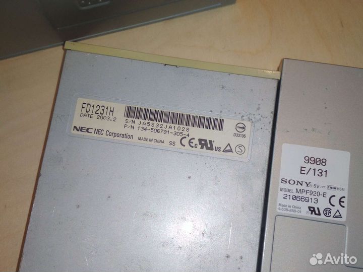 Dvd rw привод, флоппи дисковод