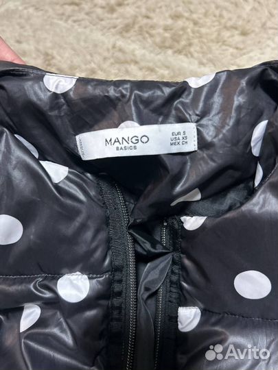 Куртка mango, женская, тёплая