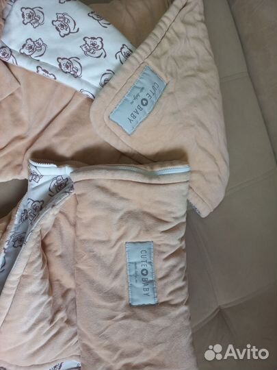 Конверт одеяло на выписку зимнее