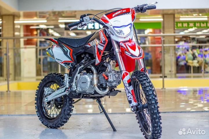 Мотоцикл Progasi Smart 125 красный