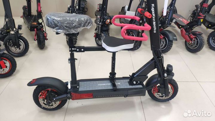 Детское сиденье на электросамокат