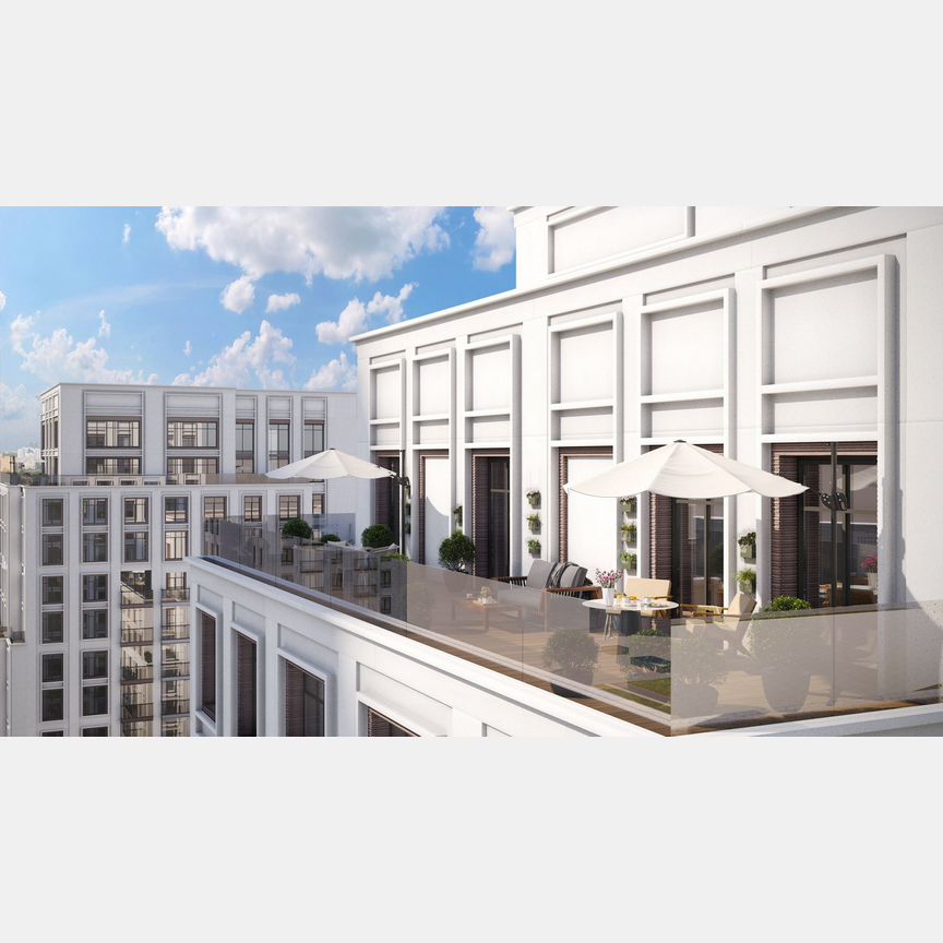 2-к. квартира, 97,1 м², 9/27 эт.