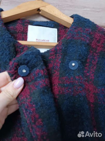 Пальто демисезонное Pull&Bear 44-46 букле