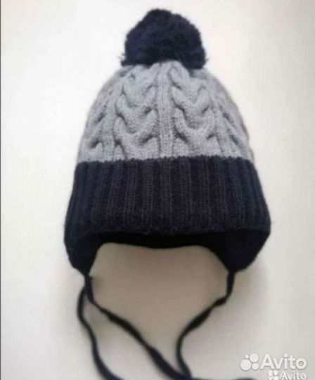 Шапка на осень на 1-2 года 46-48