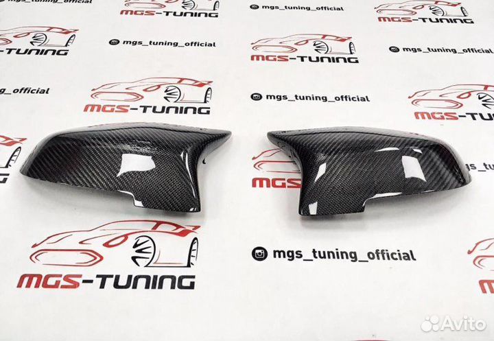 Корпуса зеркал стиль M look BMW 7 F01/02 карбон