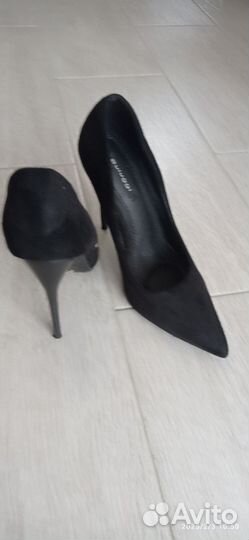 Туфли натуральная замша 37 размер