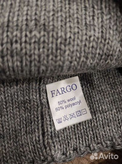 Комплект шапка и снуд женский