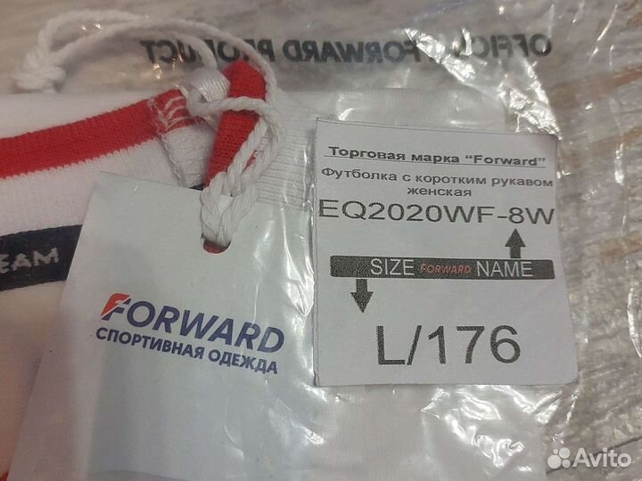Рубашка поло, футболка форвард р. 176 женская
