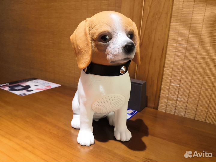 Беспроводная Bluetooth колонка собака бигль 18см